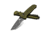 Benchmade Bailout Folding Knife, 3.38in, CPM-M4 Serrated Tanto Blade, Woodland Green Handle, 537SGY-1