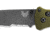 Benchmade Bailout Folding Knife, 3.38in, CPM-M4 Serrated Tanto Blade, Woodland Green Handle, 537SGY-1