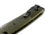 Benchmade Bailout Folding Knife, 3.38in, CPM-M4 Serrated Tanto Blade, Woodland Green Handle, 537SGY-1