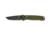Benchmade Bailout Folding Knife, 3.38in, CPM-M4 Non Serrated Tanto Blade, Woodland Green anodized 6061-T6 aluminum handle, 537GY-1