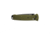 Benchmade Bailout Folding Knife, 3.38in, CPM-M4 Non Serrated Tanto Blade, Woodland Green anodized 6061-T6 aluminum handle, 537GY-1