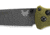 Benchmade Bailout Folding Knife, 3.38in, CPM-M4 Non Serrated Tanto Blade, Woodland Green anodized 6061-T6 aluminum handle, 537GY-1