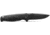 Benchmade CLA Auto Automatic Folding Knife, 3.4in, Drop-Point Blade, Black Handle, Black Blade, 4300BK