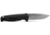 Benchmade CLA Auto Automatic Folding Knife, 3.4in, Drop-Point Blade, Black Handle, Satin Blade, 4300