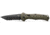 Benchmade Claymore Automatic Folding Knife, 3.6in, CPM-D2, Tanto, Grivory Ranger Green, 9071SBK-1