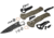 Benchmade Claymore Automatic Folding Knife, 3.6in, CPM-D2 Tool Steel, Drop Point Blade, Textured Grivory With SS Liners Ranger Green Handle, 9070SBK-1