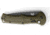 Benchmade Claymore Automatic Folding Knife, 3.6in, CPM-D2 Steel, Drop Point Blade, Textured Grivory With SS Liners Foliage Green Handle, 9070BK-1