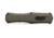 Benchmade Claymore OTF Dagger Automatic Folding Knife, 3.89in, CPM-D2 Steel, Dagger Blade, Grivory Ranger Green, 3370GY-1