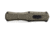 Benchmade Claymore OTF Dagger Automatic Folding Knife, 3.89in, CPM-D2 Steel, Dagger Blade, Serrated, Grivory Ranger Green, 3370SGY-1