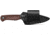 Benchmade Dacian Fixed Blade Knife, 3.54in, Magnacut Stainless Steel, Spear-Point, Micarta, Brown Canvas, Black Sheath, 203BT-03