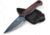 Benchmade Dacian Fixed Blade Knife, 3.54in, Magnacut Stainless Steel, Spear-Point, Micarta, Brown Canvas, Black Sheath, 203BT-03