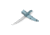 Benchmade Fishcrafter Fixed Blade Knife, 7in, CPM-MagnaCut, Depth Blue, 18010