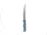Benchmade Fishcrafter Fixed Blade Knife, 7in, CPM-MagnaCut, Depth Blue, 18010