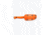 Benchmade Flyway Fixed Blade Knife, 2.7in, CPM-154 Stainless Steel, Straight Back Blade, G10, Orange Handle, 15700