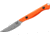 Benchmade Flyway Fixed Blade Knife, 2.7in, CPM-154 Stainless Steel, Straight Back Blade, G10, Orange Handle, 15700
