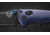 Benchmade Full Immunity Folding Knife, 2.5in, CPM-M4 Cobalt Black Cerakote, Wharncliffe Blade, Crater Blue Aluminum Handle, 290BK