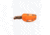 Benchmade Hidden Canyon Hunter Fixed Blade Knife, 2.79in, CPM-S90V Stainless Steel, Drop Point Blade, Richlite G10, Orange G10 Base Layer Handle, 15017-1
