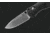 Benchmade Mini-Barrage Folding Knife, Plain Edge, Satin Blade 585