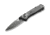 Benchmade Mini Bugout Axis Folding Knife, 2.82in CPM-S30V Stainless Steel Drop Point Blade, Textured White Grivory Handle, 533BK-2