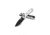 Benchmade Mini Bugout Folding Knive, 2.82in, Drop Point, White Grivory Handle, 533BK-1