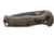 Benchmade Mini Claymore Automatic Folding Knife, 3in, 7.62cm, CPM-D2, Drop-point, Grivory Ranger Green, 9570BK-1