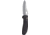 Benchmade 550-S30v Griptilian Fold Knife w/ Hole, Axis, Black, 550-S30V