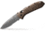 Benchmade Presidio II, Axis Automatic Folding Knife, 3.72in CPM-M4 Super Steel Drop Point Blade, 6061-T6 Aluminum With Burnt Bronze Anodize Handle, 5700SGY-1