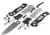 Benchmade Psk Folding Knife, 3.44in, Elmax Stainless Powder Steel, Drop-Point Blade, Grivory, Tempest Gray/ Storm Gray Handle, 593GY-02