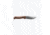 Benchmade Saddle Mountain Skinner Fixed Blade Knife, 4.2in, CPM-S90V Stainless Steel, Drop Point Blade, Richlite G10, Orange Base Layer Handle, 15002-1