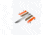 Benchmade Saddle Mountain Skinner Fixed Blade Knife, 4.2in, CPM-S90V Stainless Steel, Drop Point Blade, Richlite G10, Orange Base Layer Handle, 15002-1