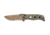 Benchmade Sibert Adamas Axis Stud Folding Knife, 3.82in CPM-CruWear Steel Drop Point Serrated Flat Earth Coated Blade, Contoured G-10 Handle, 275SFE-2