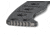Benchmade Sibert Adamas Chord Fixed Blade Knife, 4.2in CPM-CruWear Steel Drop Point Black Coated Blade, Steel Handle, 375BK-1