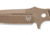 Benchmade Sibert Adamas Chord Fixed Blade Knife, 4.2in CPM-CruWear Steel Drop Point Flat Earth Coated Blade, Steel Handle, 375FE-1