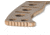 Benchmade Sibert Adamas Chord Fixed Blade Knife, 4.2in CPM-CruWear Steel Drop Point Flat Earth Coated Blade, Steel Handle, 375FE-1