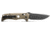 Benchmade Sibert Auto Adamas Axis Stud Automatic Folding Knife, 3.8in CPM-CruWear Steel Drop Point Grey Coated Blade, G10 Handle, 2750GY-3