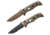 Benchmade Sibert Auto Adamas Axis Stud Automatic Folding Knife, Flat Earth, Tungsten Grey