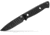 Benchmade Sibert Bushcrafter Fixed Blade Knife, 4.38in, CPM-Cruwear, Black, 163BK