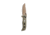 Benchmade Sibert Mini Adamas Axis Stud Folding Knife, 3.25in CPM-CruWear Steel Drop Point Flat Earth Coated Blade, Contoured G-10 Handle, 273FE-2