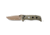Benchmade Sibert Mini Adamas Axis Stud Folding Knife, 3.25in CPM-CruWear Steel Drop Point Flat Earth Coated Blade, Contoured G-10 Handle, 273FE-2