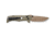 Benchmade Sibert Mini Adamas Axis Stud Folding Knife, 3.25in CPM-CruWear Steel Drop Point Flat Earth Coated Blade, Contoured G-10 Handle, 273FE-2