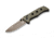 Benchmade Sibert Mini Adamas Axis Stud Folding Knife, 3.25in CPM-CruWear Steel Drop Point Flat Earth Coated Blade, Contoured G-10 Handle, 273FE-2
