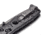 Benchmade Sibert Mini Adamas Axis Stud Folding Knife, 3.25in CPM-CruWear Steel Drop Point Grey Coated Blade, Contoured G-10 Handle, 273GY-1