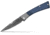 Benchmade Successor Folding Knife, 2.56in, M390 Stainless Steel, Drop-Point, 6061-T6 Aluminum, Ash Gray/ Crater Blue, 315