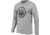 Beretta Trident Logo T-Shirt - Men's, Long Sleeve, Stone Heather, Medium, TS229T1890096BM