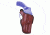 Bianchi 55L Lightnin' Holster - Plain Tan, Left Hand 18717