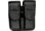 Bianchi 7902 Double Mag Pouch - Plain Black, Chrome 22084