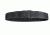 Bianchi Nylon Web Belt,Black,Large w/Drag Loop 25283