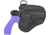 Bianchi X16HL Agent X Holster (Lined) - Plain Tan, Right Hand 17206