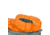 Big Agnes Torchlight EXP 0 Sleeping Bag, Tangelo/Chinois Green, Small, BTEXPSL025