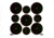 Birchwood Casey Dirty Bird Multi-Color Targets 80 Two Inch and 100 Three Inch, BC-35828